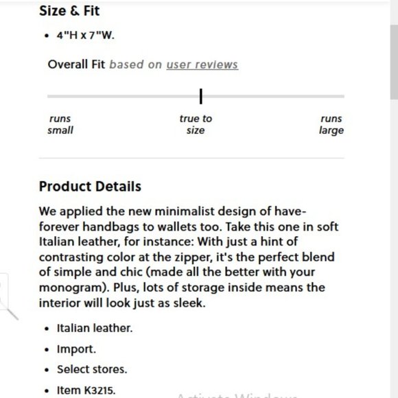 J. Crew Harper continental wallet in Italian leather - Picture 5 of 11